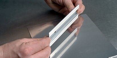 sheet metal adhesive bonding|permanent adhesive sheets stainless steel.